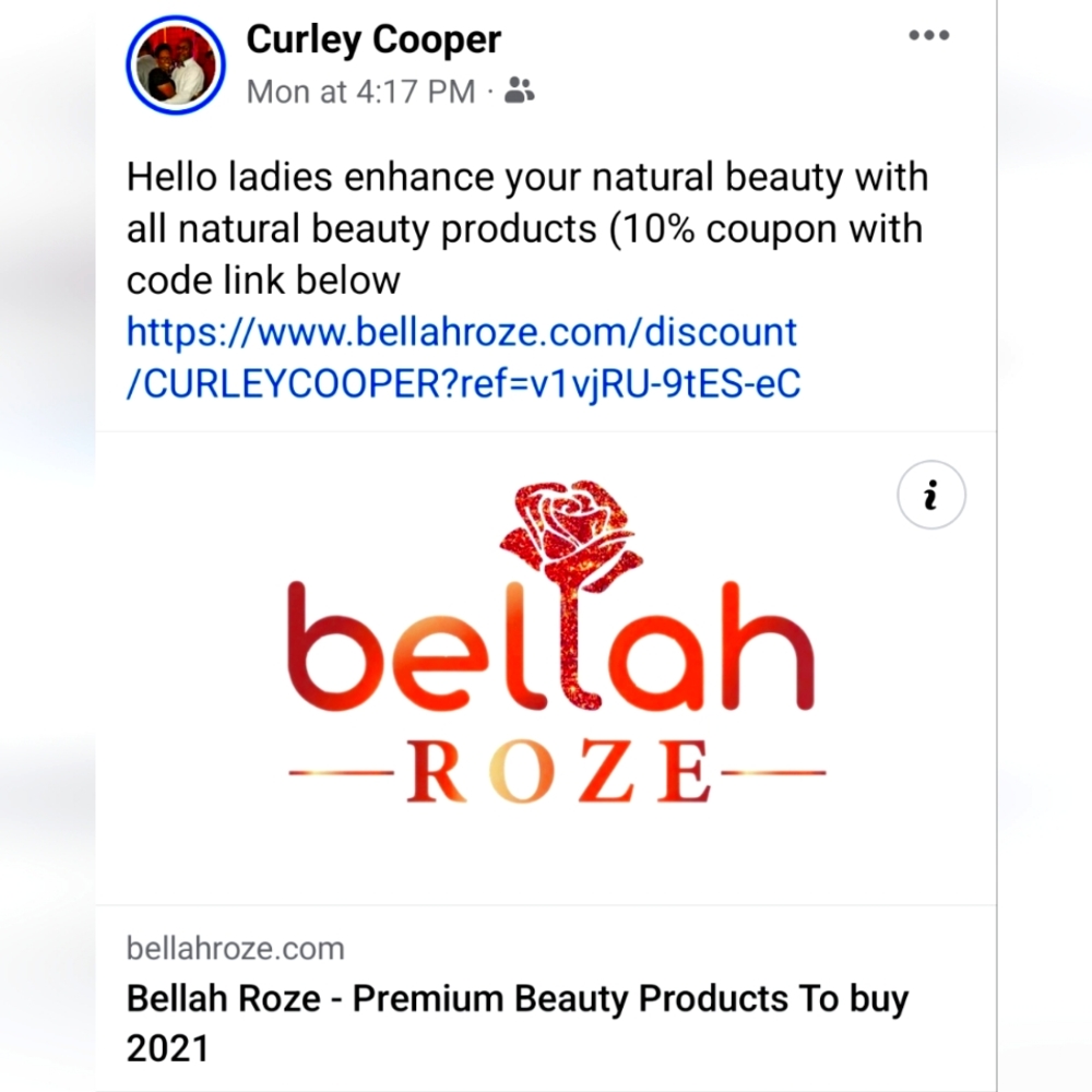 Beauty products